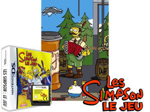 Simpson, Les - Le Jeu (France) Cover